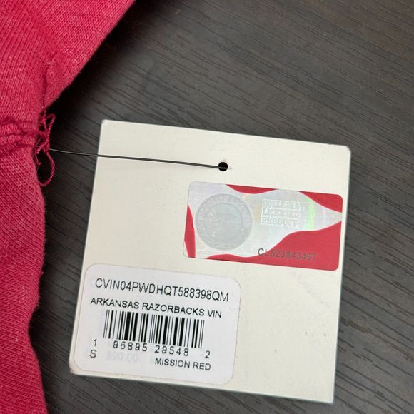 Arkansas Razorbacks Sweater Womens Small 47 Vintage Tubular Sweatshirt Retro NEW - Picture 11 of 15